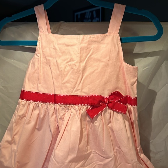 Pink dress with ribbon accents. Classic style. Gymboree size 8. - Picture 2 of 5